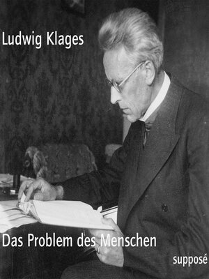 cover image of Das Problem des Menschen